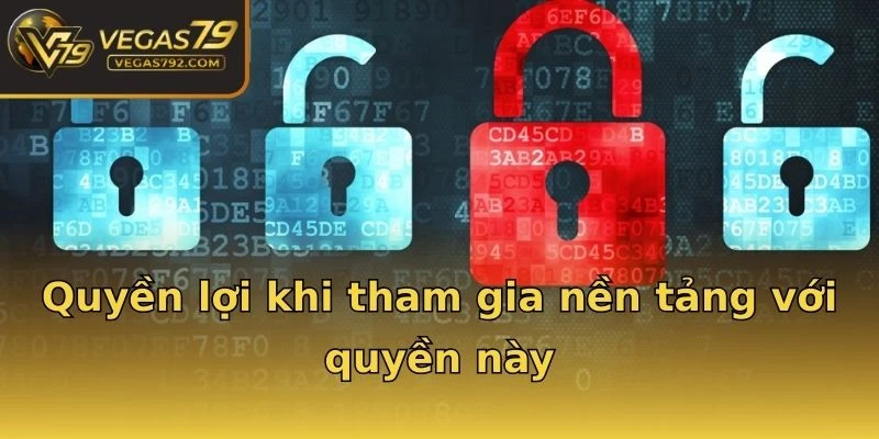 Quyền lợi khi tham gia nền tảng với quyền này